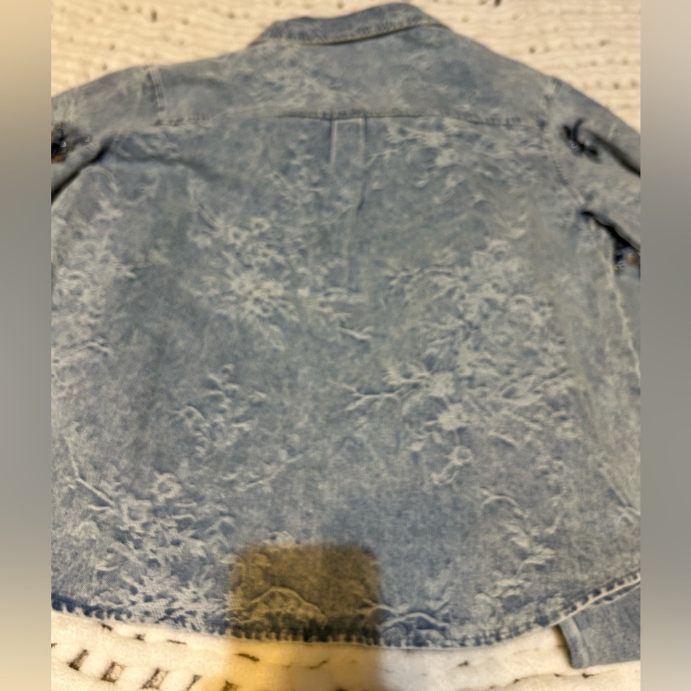 Flats Embellished Jean & Jacket Set NWOT small - Picture 4 of 7